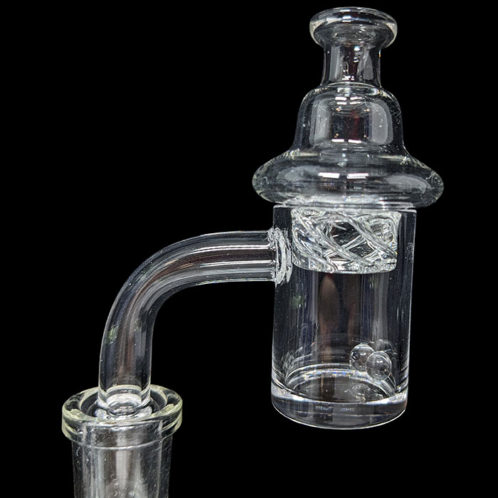 Dogg Lbs (Water Pipe) DLWP0031-0032 6" Everyday Mini Rig Hourglass Box Set with Banger & Carb Cap - Image 6