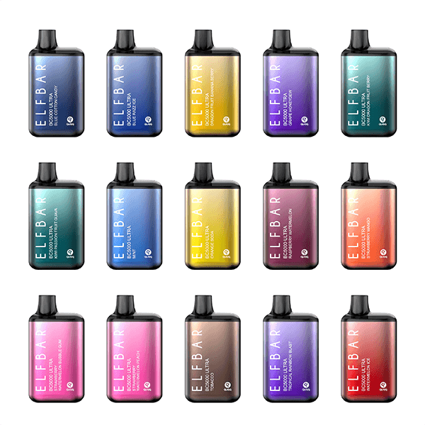 Elf Bar BC5000 Ultra Disposable 5000 Puffs 13mL 50mg - MOQ 10