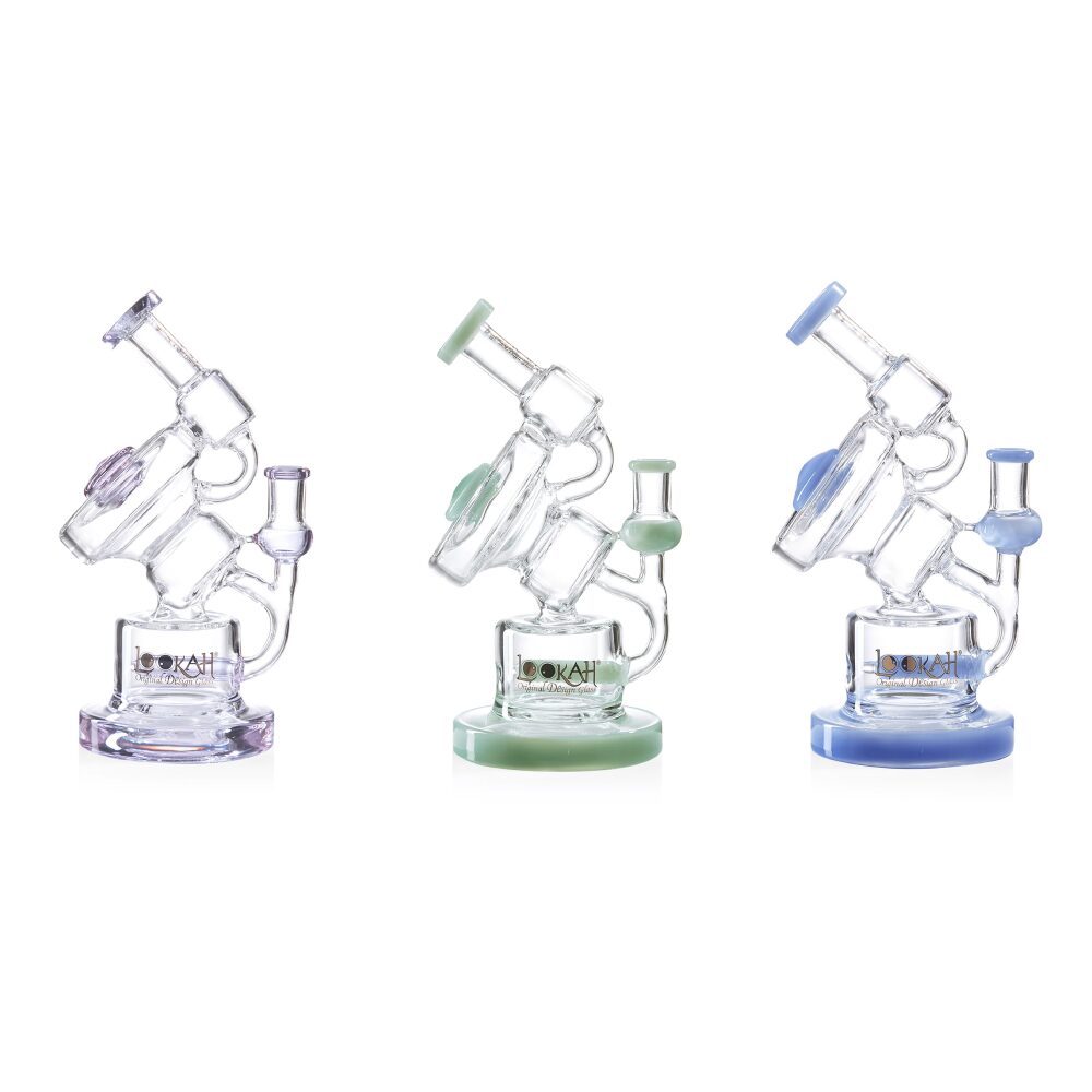 Lookah - Rig 10” Recycler Inline Percolator Nebula Water Pipe