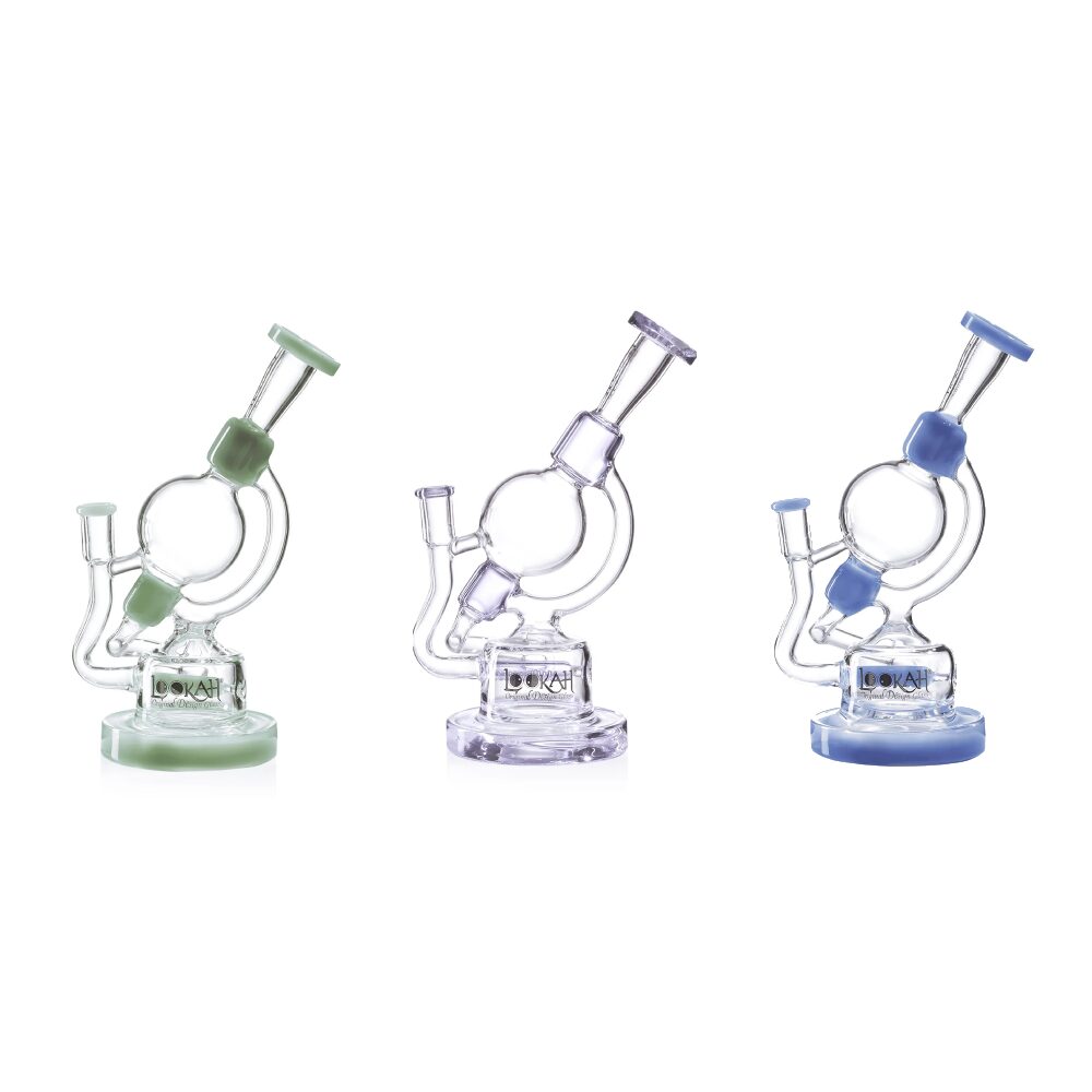Lookah - Rig 10” Recycler Unique Globe Water Pipe