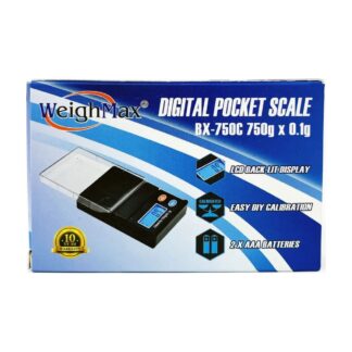 WeighMax - Scale Digital Pocket Scale BX-750C - 750g x 0.1g