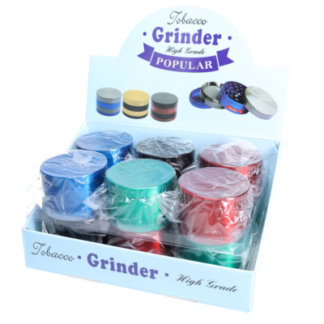Non branded (DISPLY 12pc)(Grinder)(Metal) GR12 2.4" 4-Part
