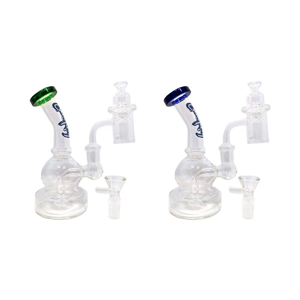 Dogg Lbs (Water Pipe) DLWP0027-0028 Everyday 6.5" Mini Rig Bubble Box Set