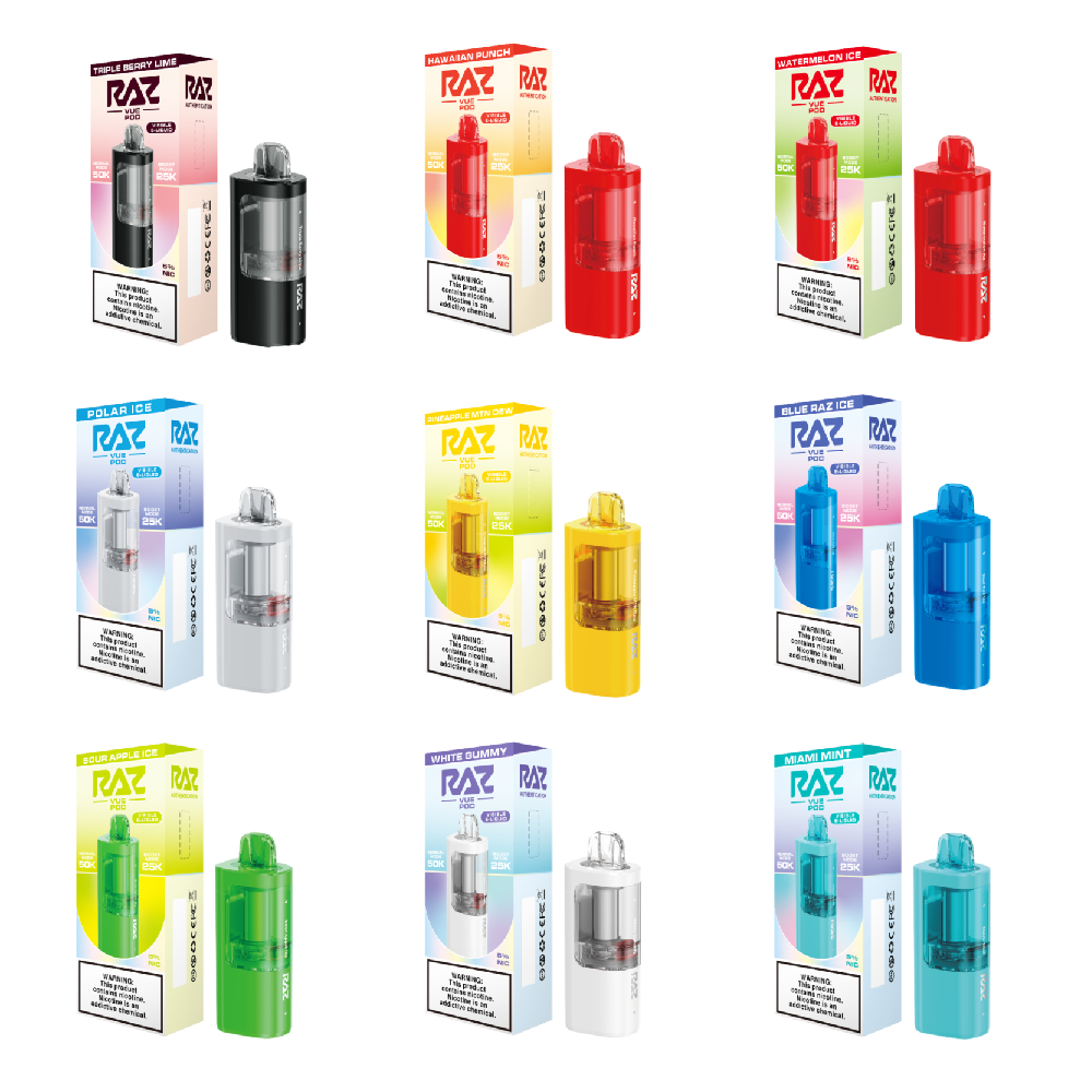 Raz Vue (Dispo only)(50000Puff)(13mL) Dispo POD