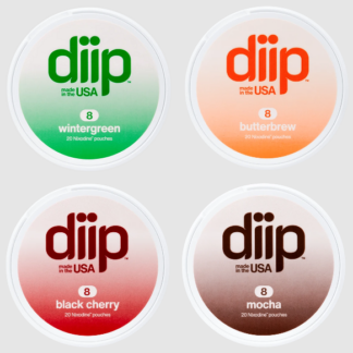 DIIP (DSPLY 5pc)(Nic Pouch)(20ct Can)