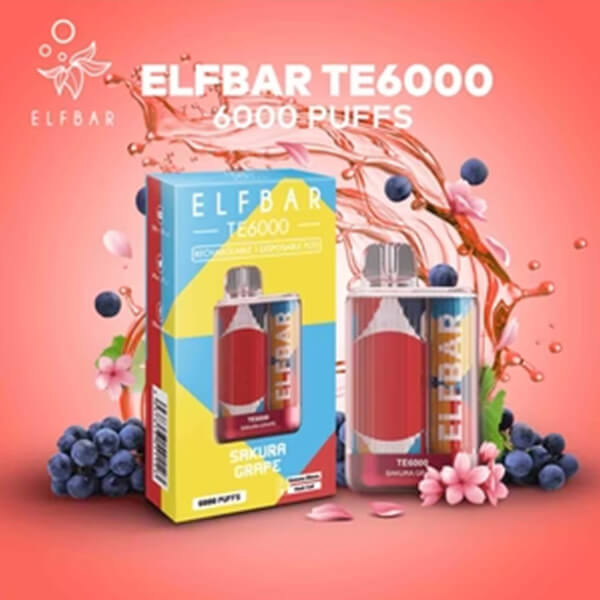 Elf Bar TE6000 Disposable 6000 Puffs 13mL 40-50mg - MOQ 10 - Image 27