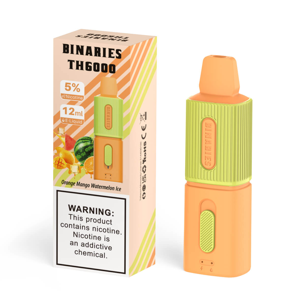 HorizonTech Binaries Cabin Disposable 6000 Puffs 12mL 50mg - MOQ 10 - Image 25