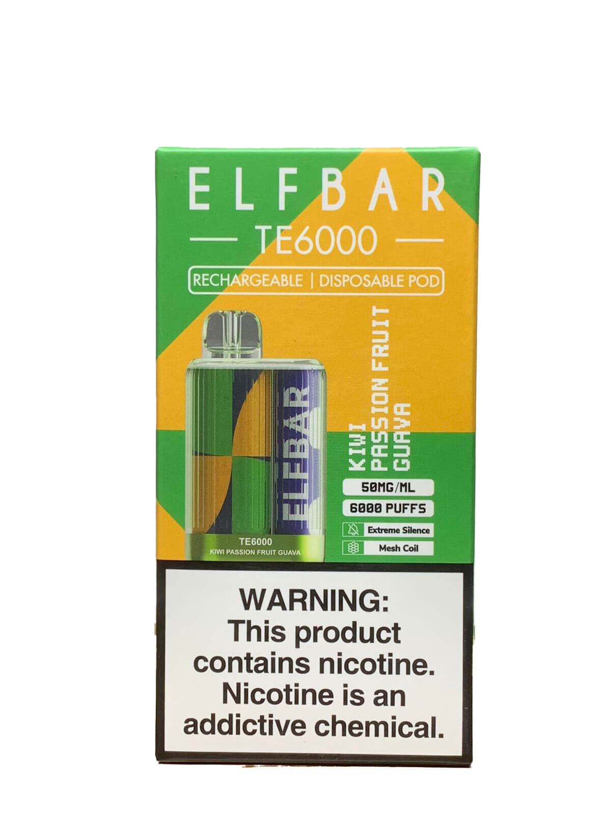 Elf Bar TE6000 Disposable 6000 Puffs 13mL 40-50mg - MOQ 10 - Image 14