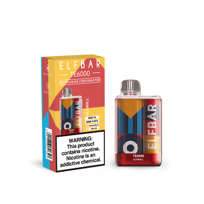 Elf Bar TE6000 Disposable 6000 Puffs 13mL 40-50mg - MOQ 10 - Image 19