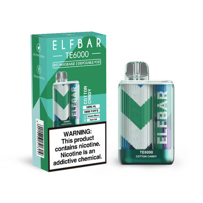 Elf Bar TE6000 Disposable 6000 Puffs 13mL 40-50mg - MOQ 10 - Image 11