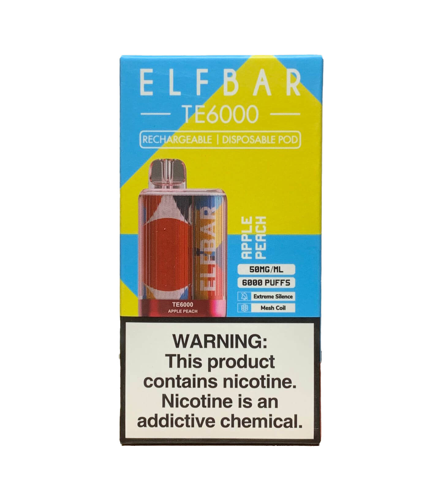 Elf Bar TE6000 Disposable 6000 Puffs 13mL 40-50mg - MOQ 10 - Image 7