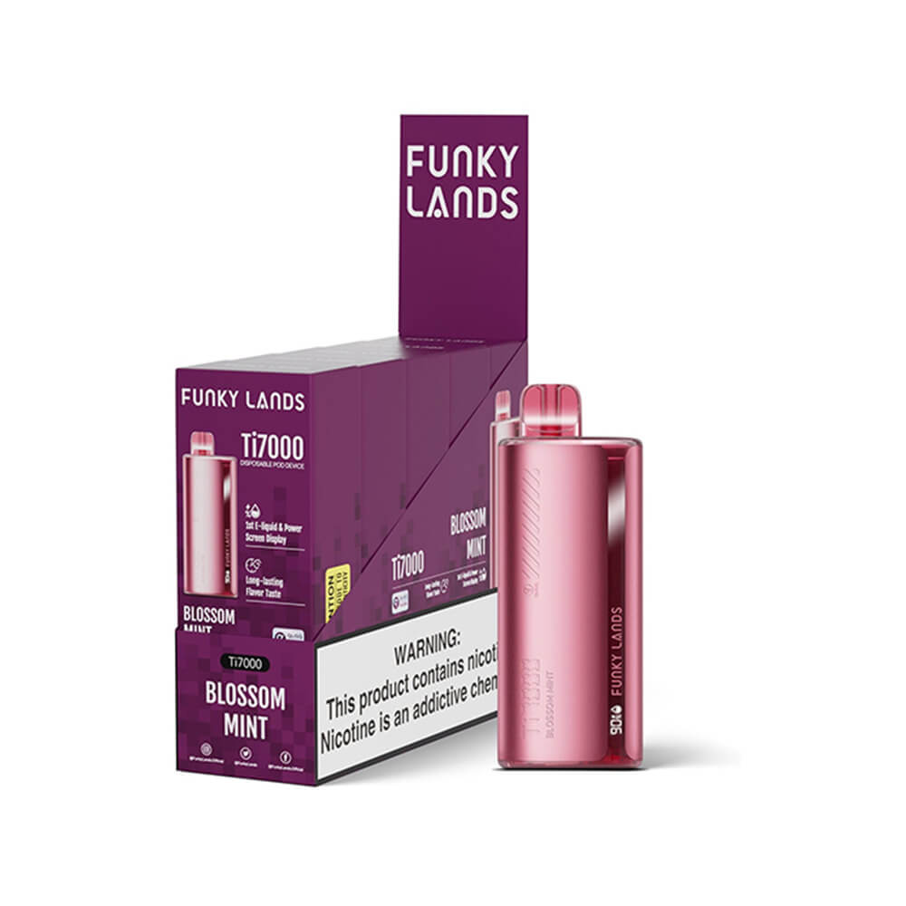 Funky Lands Ti7000 Disposable 7000 Puffs 12.8mL 40-50mg - MOQ 5 - Image 4