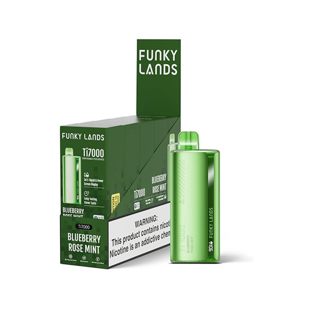 Funky Lands Ti7000 Disposable 7000 Puffs 12.8mL 40-50mg - MOQ 5 - Image 7