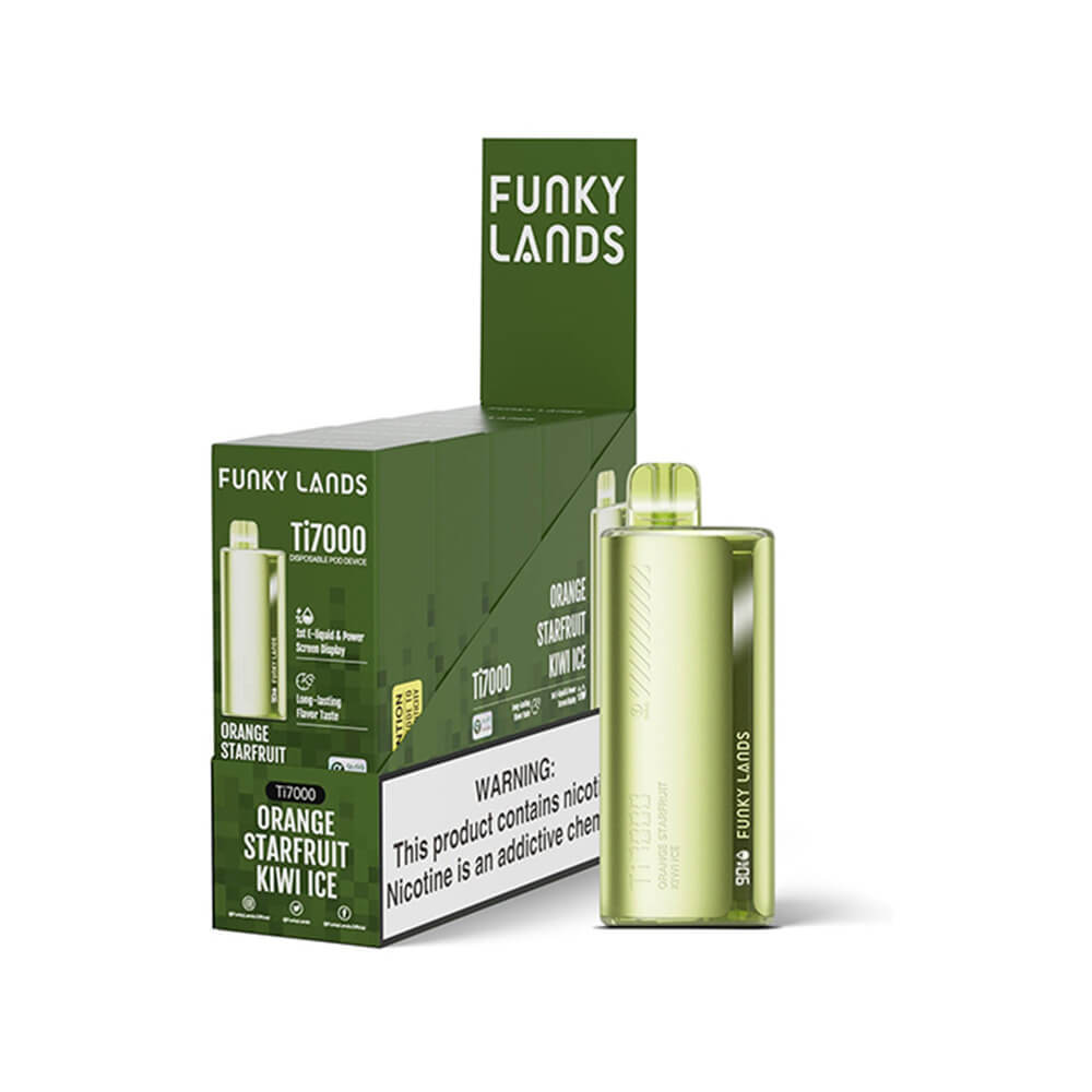 Funky Lands Ti7000 Disposable 7000 Puffs 12.8mL 40-50mg - MOQ 5 - Image 20