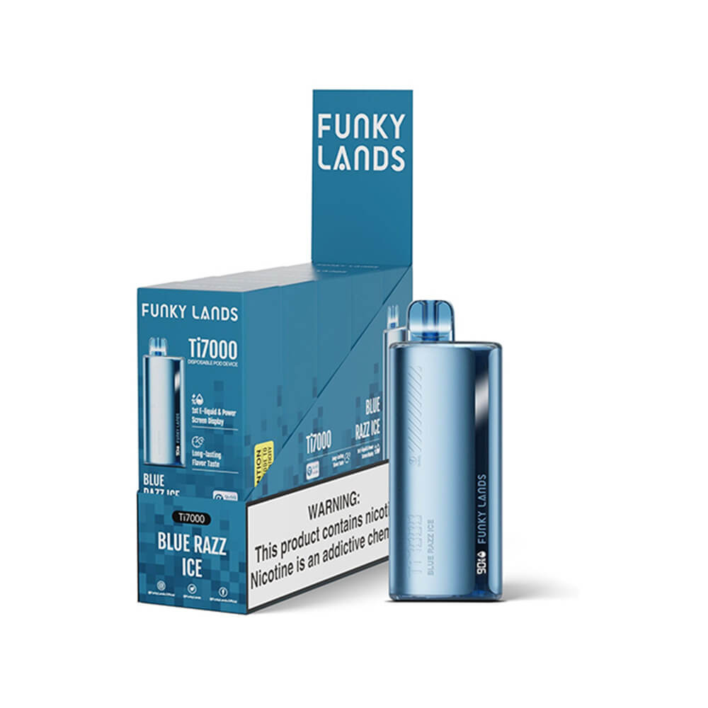 Funky Lands Ti7000 Disposable 7000 Puffs 12.8mL 40-50mg - MOQ 5 - Image 5