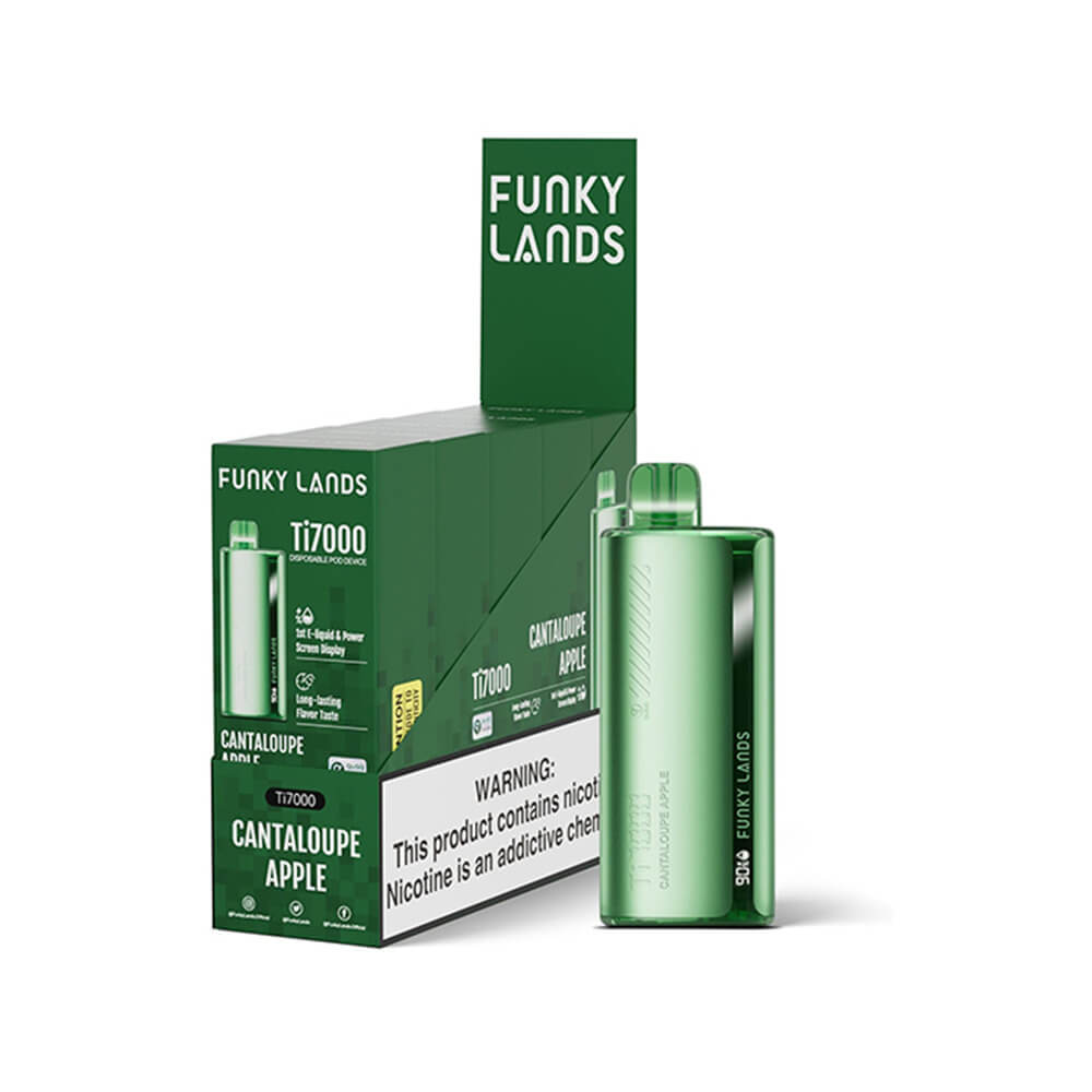 Funky Lands Ti7000 Disposable 7000 Puffs 12.8mL 40-50mg - MOQ 5 - Image 9