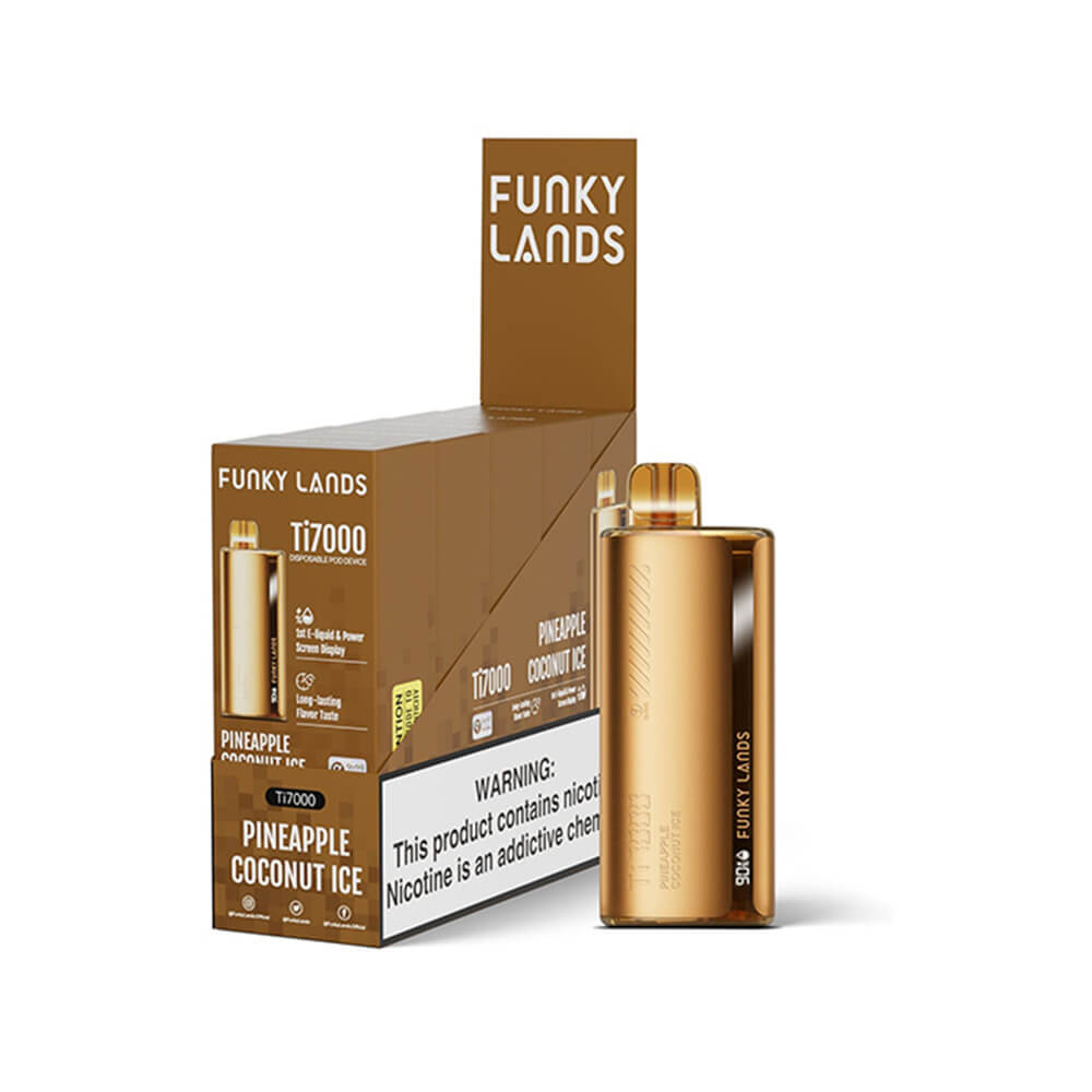 Funky Lands Ti7000 Disposable 7000 Puffs 12.8mL 40-50mg - MOQ 5 - Image 13