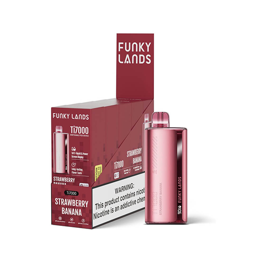 Funky Lands Ti7000 Disposable 7000 Puffs 12.8mL 40-50mg - MOQ 5 - Image 15
