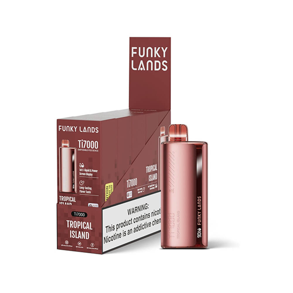 Funky Lands Ti7000 Disposable 7000 Puffs 12.8mL 40-50mg - MOQ 5 - Image 16