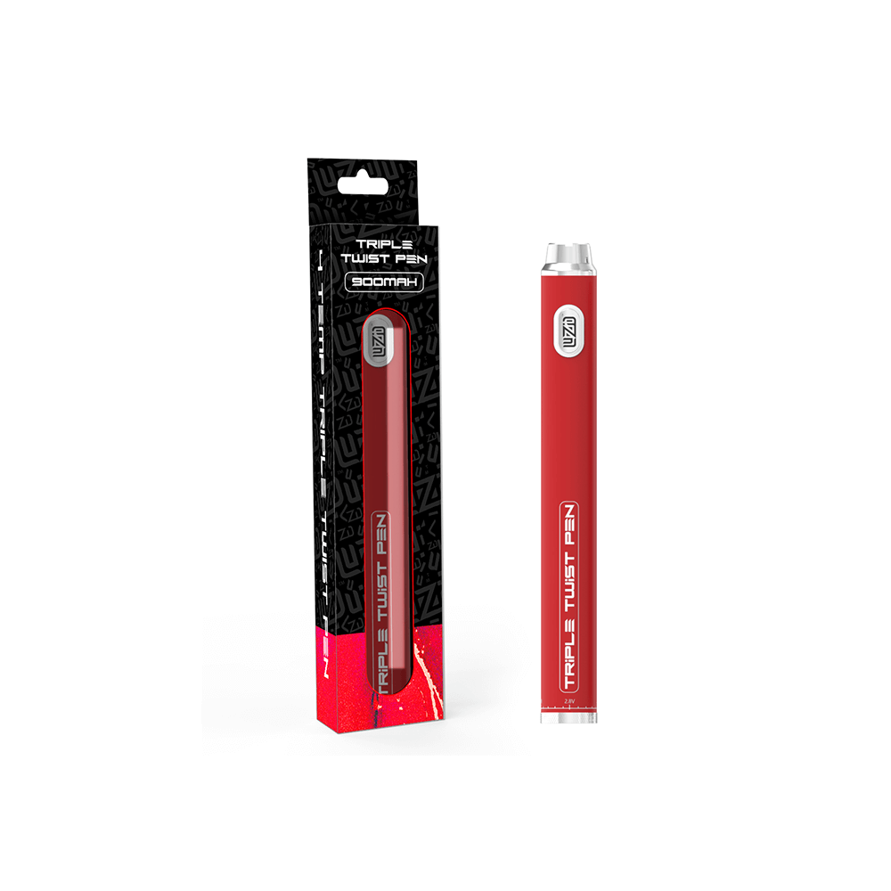 Luzid Triple Twist 510 Battery 900mAh - 10pc Display - Image 5