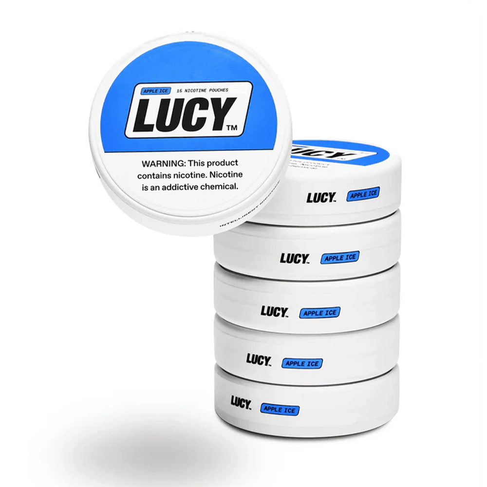 Lucy Nicotine Pouches - 15ct Can- 5-Can Pack - Image 3