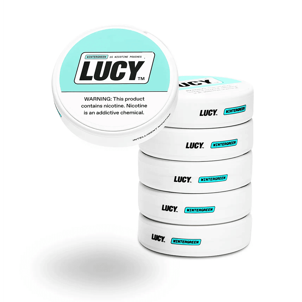 Lucy Nicotine Pouches - 15ct Can- 5-Can Pack - Image 10
