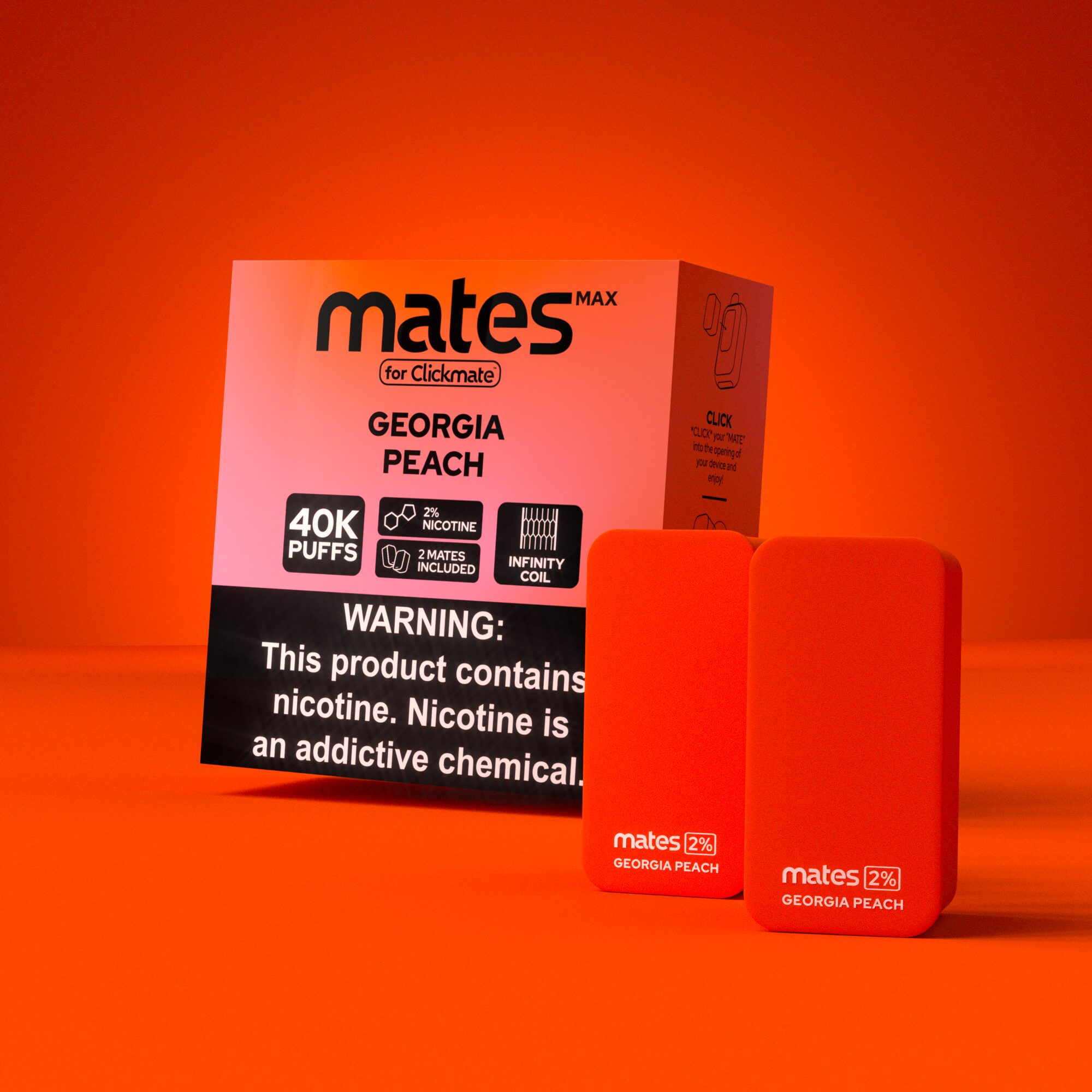 7Daze Clickmates 5% Prefilled Mates MAX - 2-Pack - Image 7