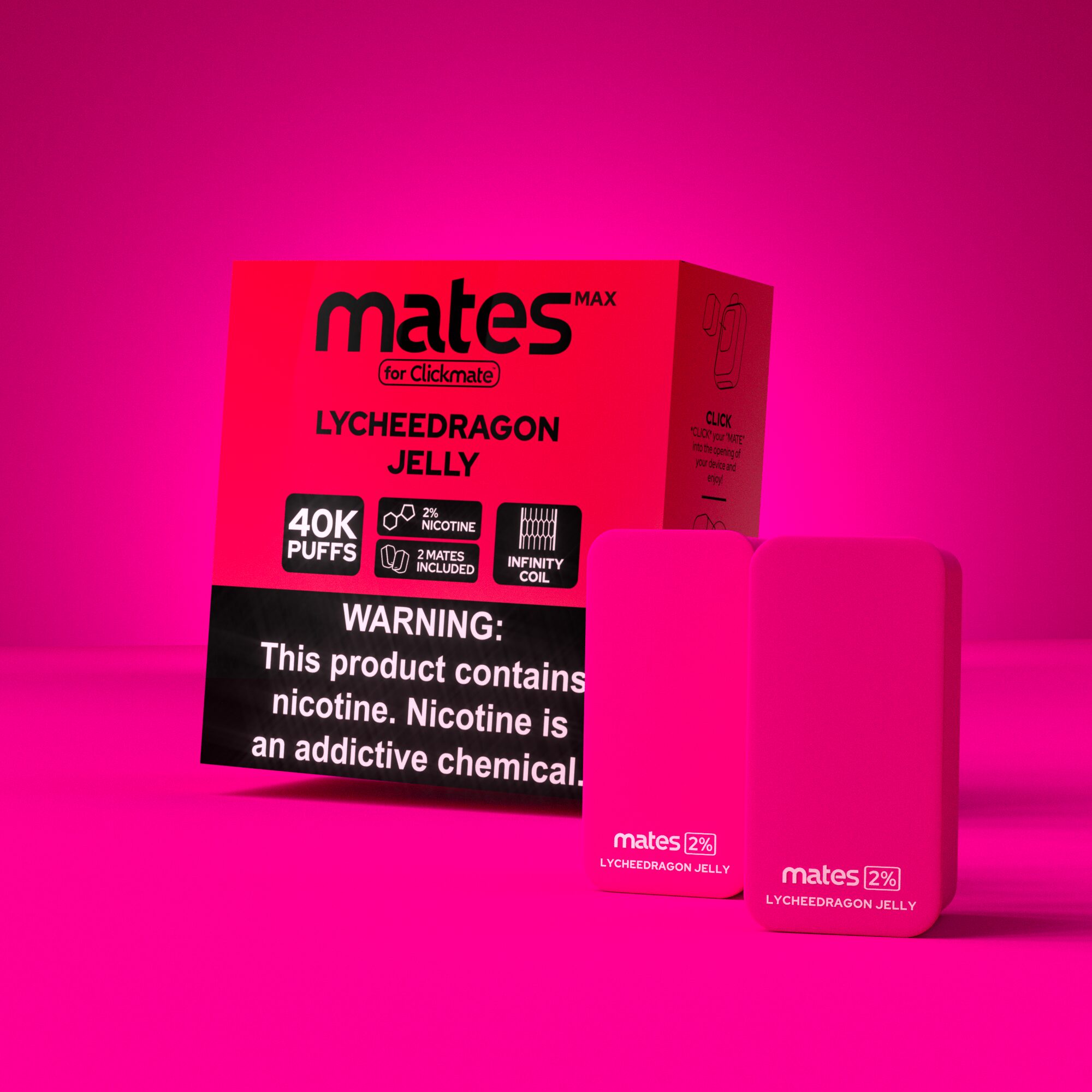 7Daze Clickmates 5% Prefilled Mates MAX - 2-Pack - Image 16