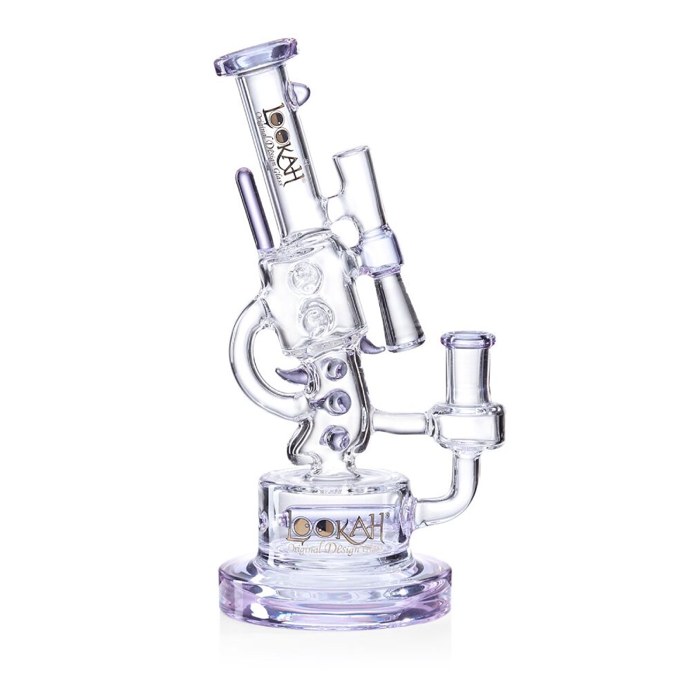 Lookah - Rig 10 in Cool Recycler Klein Handgun Water Pipe - WPC1007 - Image 4