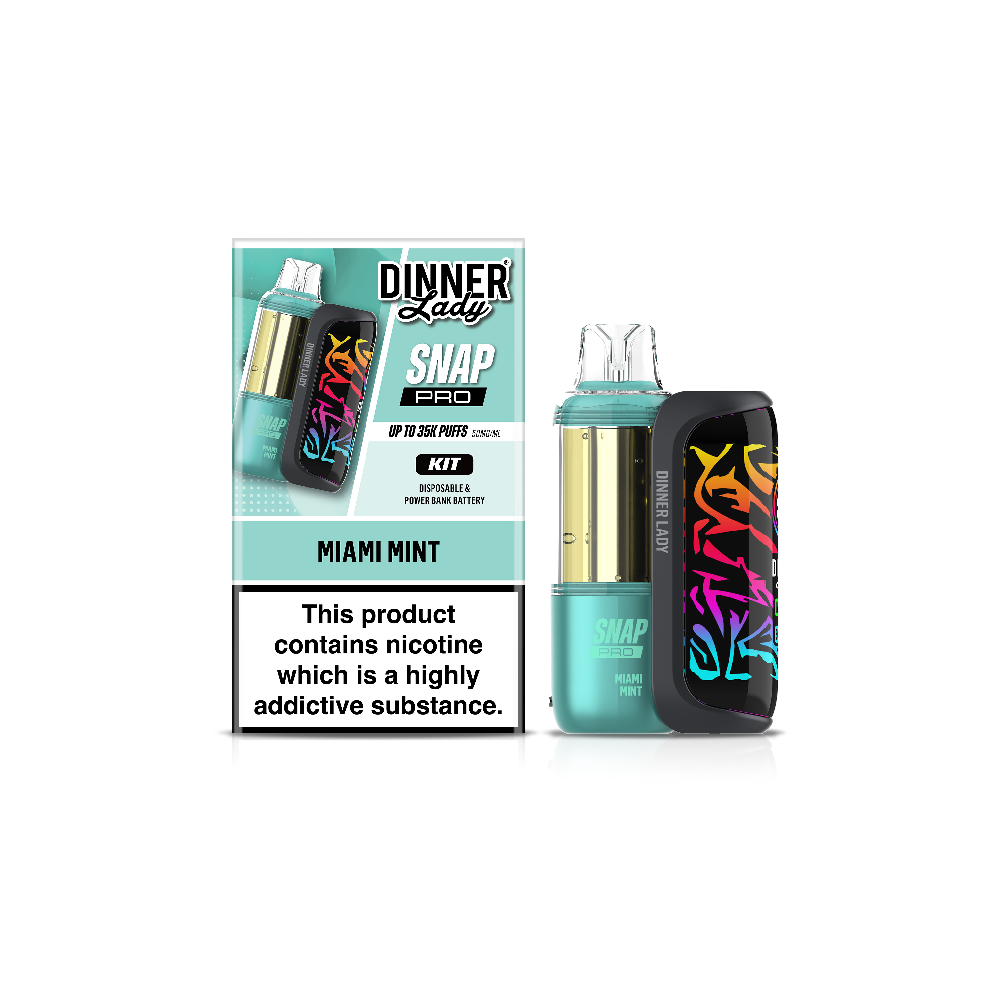 Dinner Lady Snap Pro (Dispo KIT)(35000Puff)(16mL) Dispo + Power Dock - MOQ 5 - Image 6