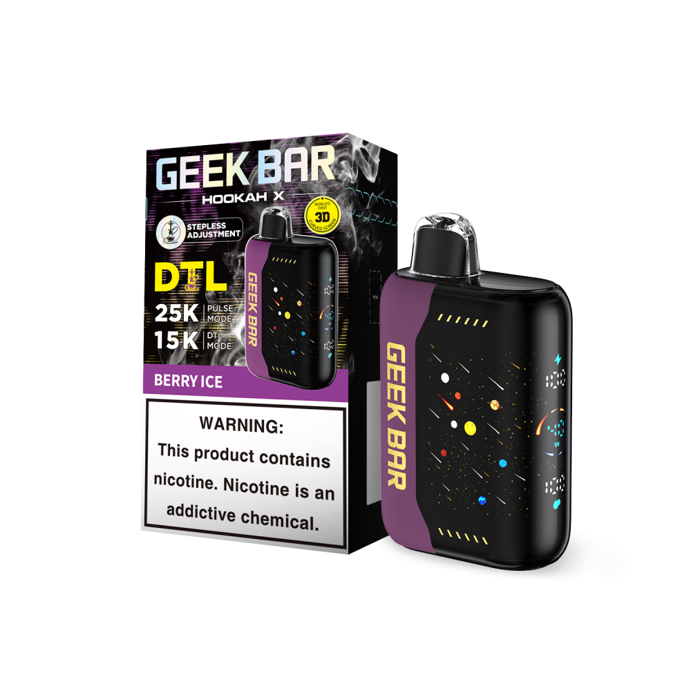 Geek Bar Hookah X (Dispo)(25000Puff)(18mL) - MOQ 5 - Image 6