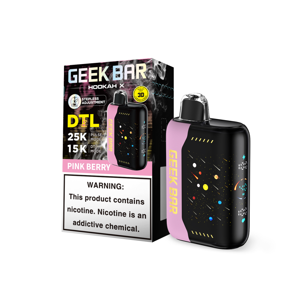 Geek Bar Hookah X (Dispo)(25000Puff)(18mL) - MOQ 5 - Image 2