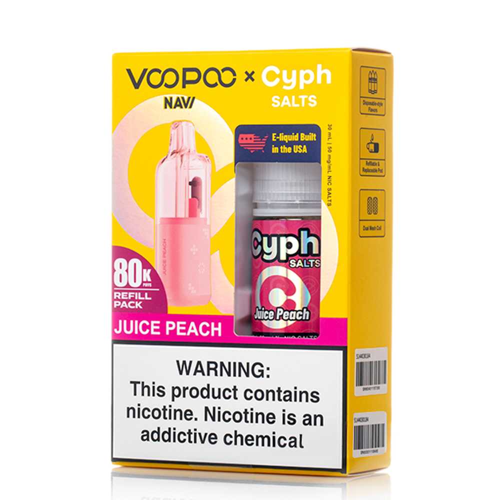 Voopoo Navi 80K Refill Pack (Empty Pod) + Cyph (LIQ Salt)(30mL) Bundle - Image 9