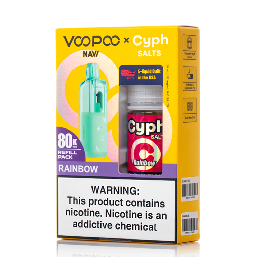 Voopoo Navi 80K Refill Pack (Empty Pod) + Cyph (LIQ Salt)(30mL) Bundle - Image 5