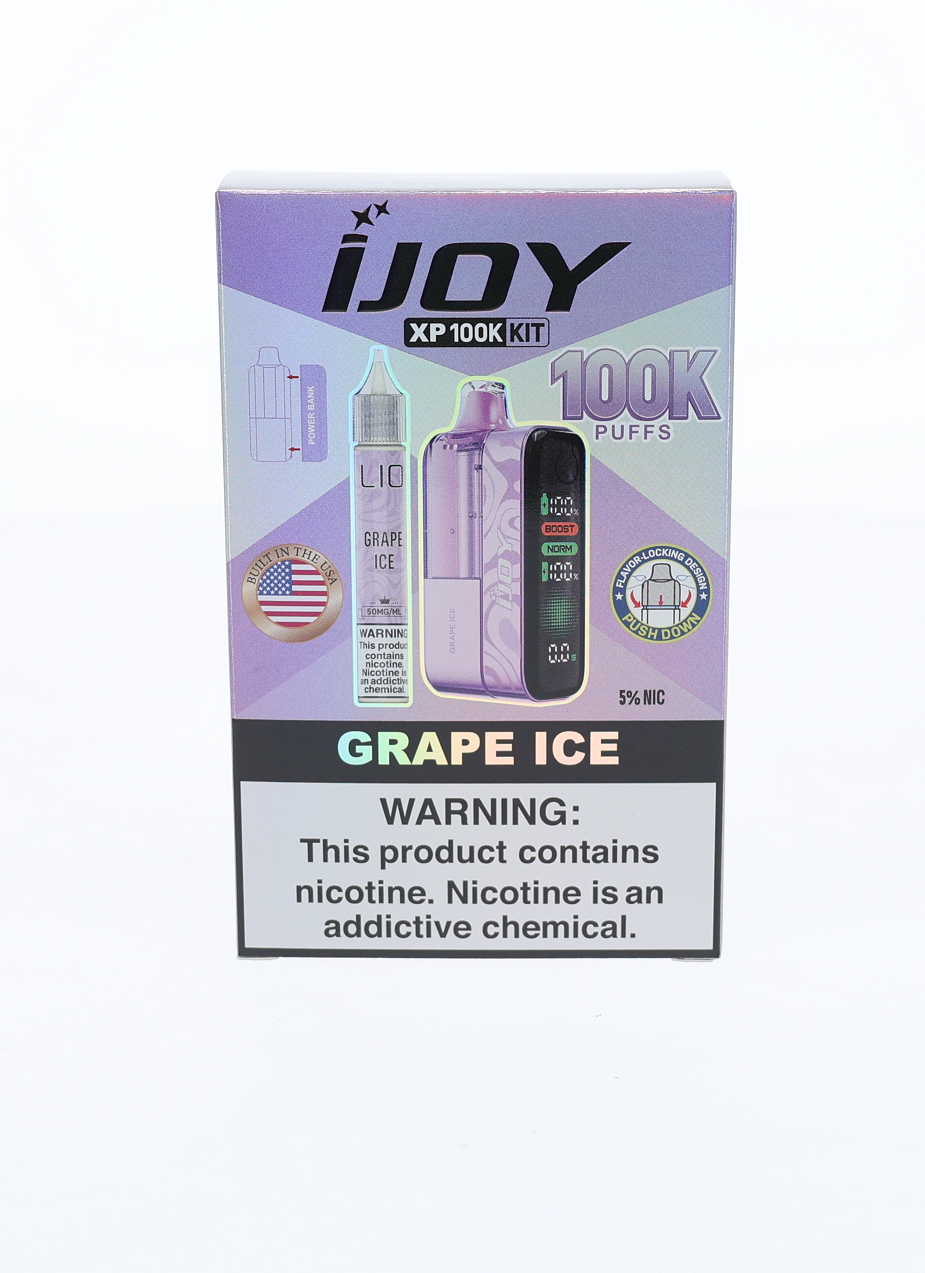 iJoy XP100K (Dispo) (100,000Puff)(18mL) + 15mL (LIQ Salt) - Image 12