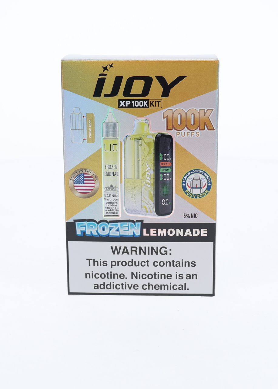 iJoy XP100K (Dispo) (100,000Puff)(18mL) + 15mL (LIQ Salt) - Image 2