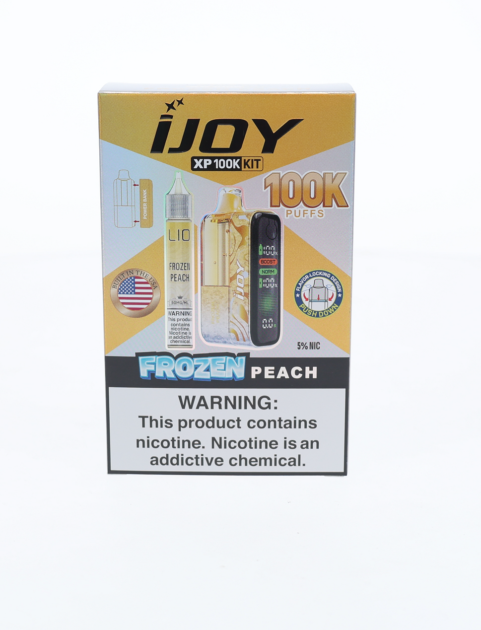 iJoy XP100K (Dispo) (100,000Puff)(18mL) + 15mL (LIQ Salt) - Image 3