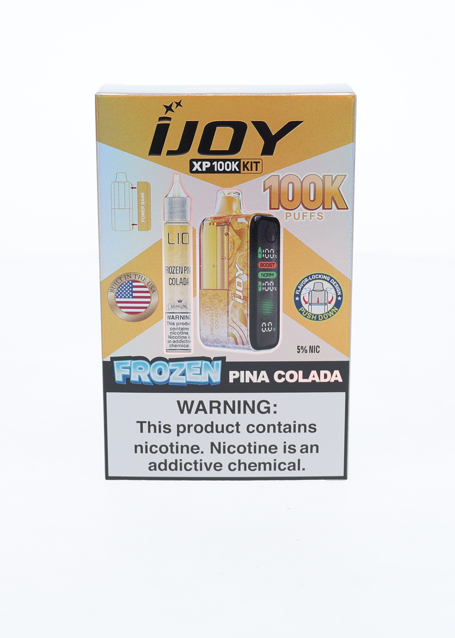iJoy XP100K (Dispo) (100,000Puff)(18mL) + 15mL (LIQ Salt) - Image 4