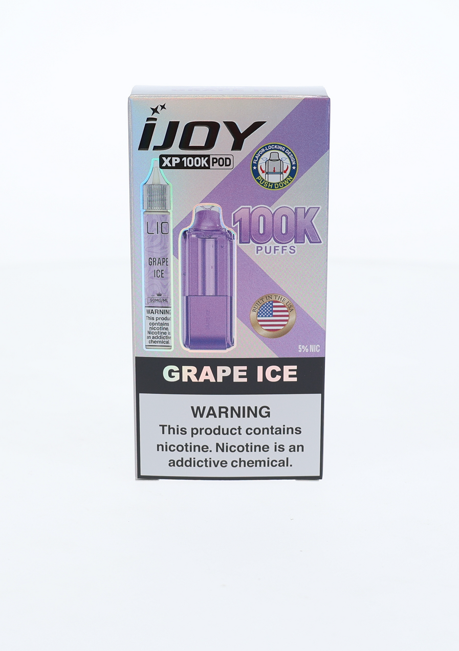 iJoy XP100K Pod (Dispo only) (100,000Puff)(18mL) + 15mL (LIQ Salt) - Image 8